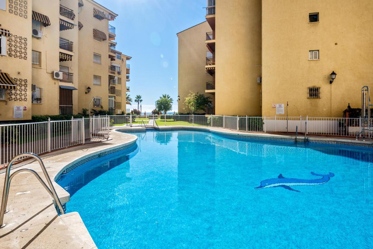Wintowinrentals 1St Linea De Playa Vista Al Mar Y Piscina La Cala Del Moral Exterior photo