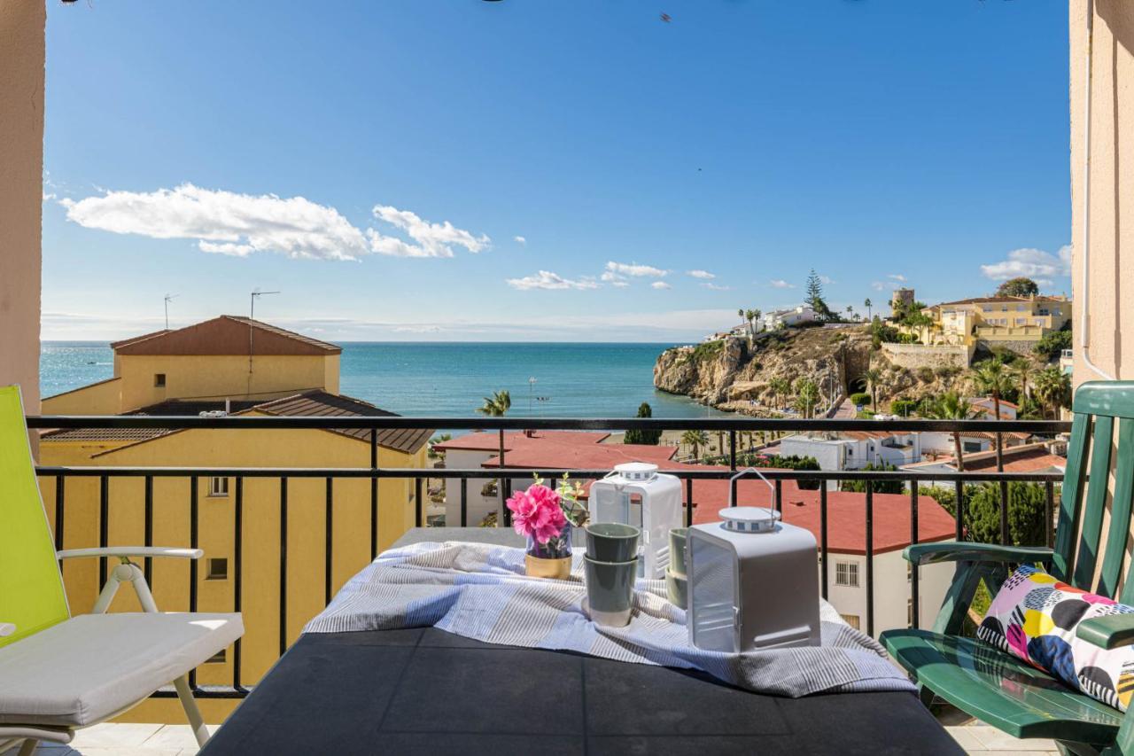 Wintowinrentals 1St Linea De Playa Vista Al Mar Y Piscina La Cala Del Moral Exterior photo